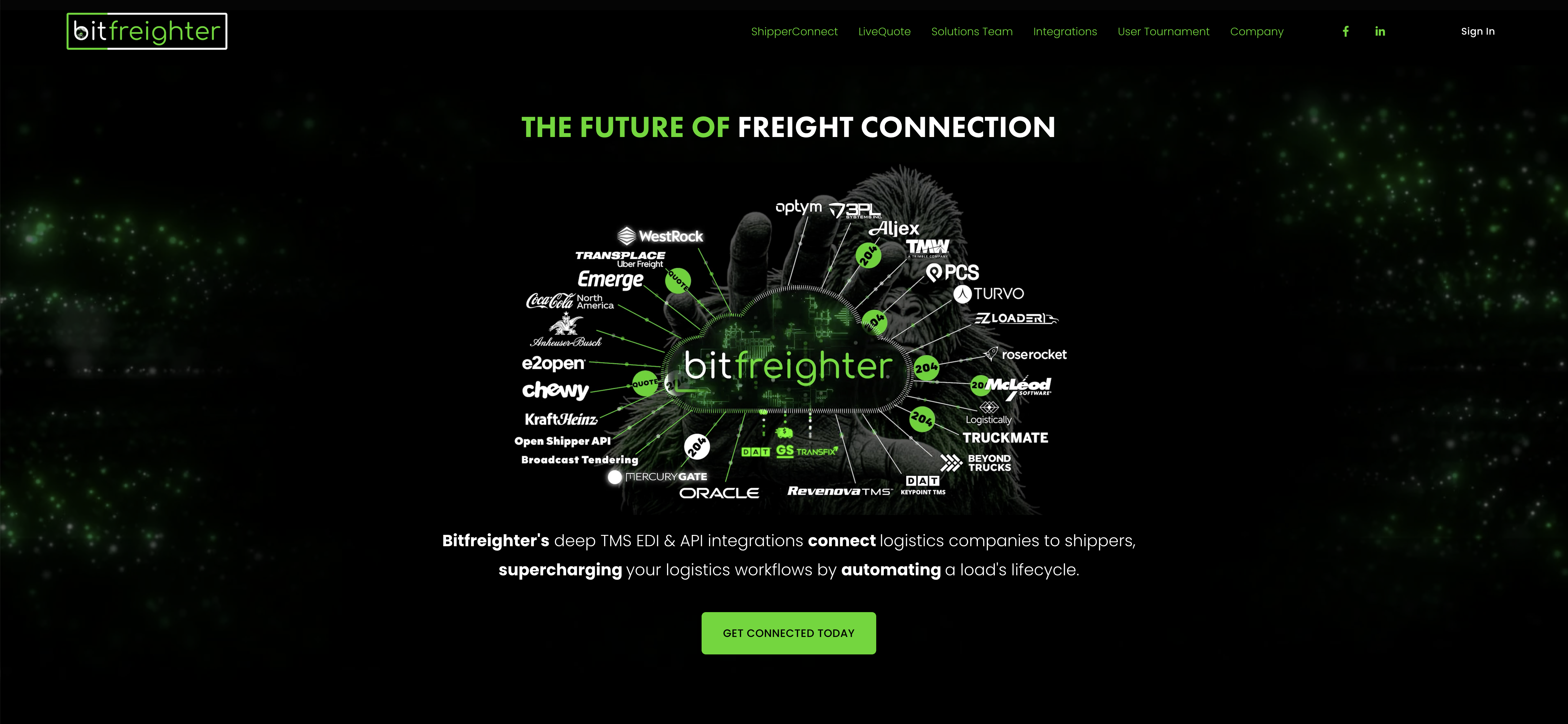 Revamped Bitfreighter homepage